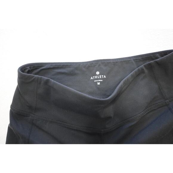 Athleta Yoga Compression Legging Athletic Stretch Performance Womens Medium - Picture 4 of 5
